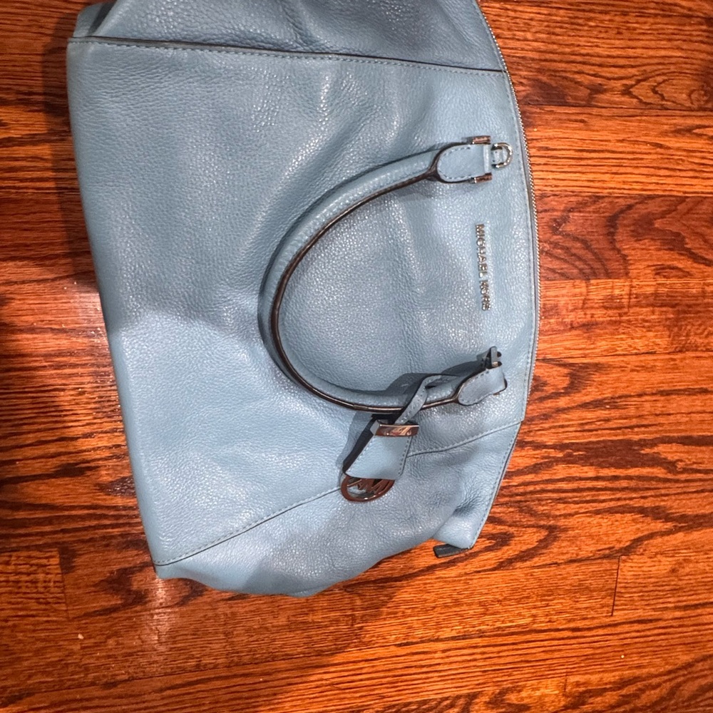 Michael Kors Light Blue Shoulder Bag